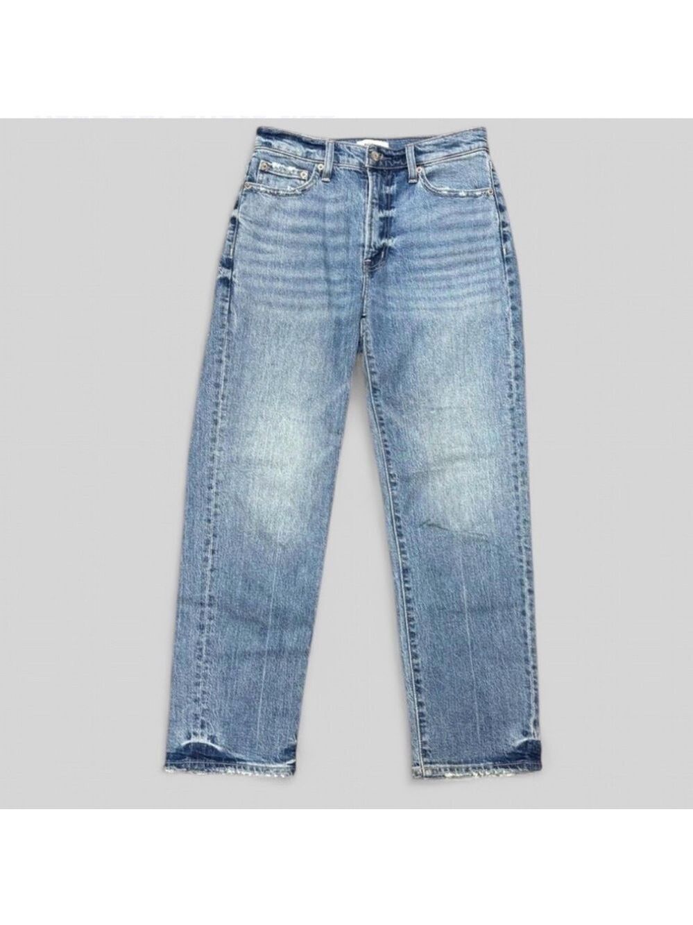 Pistola Charlie HR Straight Jeans | Rhythm Vintage Wash | Size 26 | Like New - Picture 2 of 9